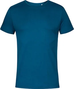 X.O by Promodoro 1400 Koszulka męska z okrągłym dekoltem, bawełna czesana - Kolor: Azur Blue - Rozmiar: XS - Koszulki męskie - miniaturka - grafika 1