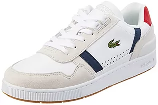 Sneakersy damskie - Lacoste Męskie sneakersy 40sfa0043, Wht Nvy Red, 40.5 EU - grafika 1