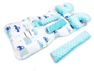 Akcesoria do wózków - Kerstin Wkładka Do Wózka Pałąk Minky Spacerówki - miniaturka - grafika 1