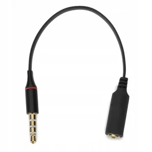 Adapter Mini Jack 3.5MM Żeński Omtp-ctia Męski - Złącza, przejściówki, adaptery - miniaturka - grafika 2