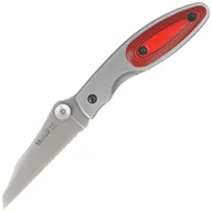 Noże - Nóż składany Muela KSC-7R Gray Aluminium/Red Pakka Wood, Satin 440C - miniaturka - grafika 1
