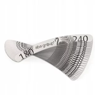 Aba Group Pilnik do Paznokci Banan 180/240 Slim Zestaw 25szt. - Akcesoria do paznokci - miniaturka - grafika 1