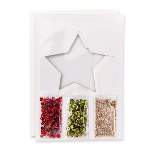 DP Craft Shaker Card Gwiazdka DPKA-002 - Zabawki kreatywne - miniaturka - grafika 1