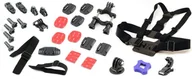Paski, szelki, uprzęże foto - Zestaw Montażowy 30W1 Uchwyt Do Gopro Hero 1/2/3/3+/4  Chest Mount - miniaturka - grafika 1
