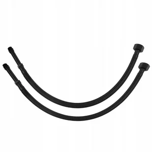 Wężyk elastyczny GW3/8" x M10 40 cm 2 szt. czarny - Węże elastyczne - miniaturka - grafika 1