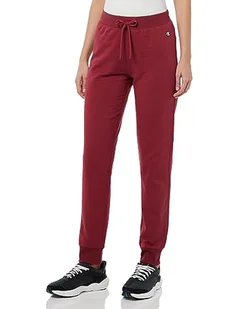 Champion Legacy American Classics W-Light Stretch Fleece Rib Cuff damskie spodnie dresowe, Czerwony Tbr, M - Spodnie damskie - miniaturka - grafika 1