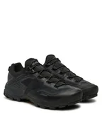 Buty trekkingowe męskie - Mammut Trekkingi Ducan II Low Gtx Gore-tex 3030-05060 Czarny - miniaturka - grafika 1