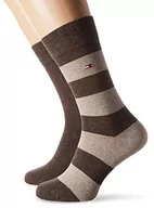 Skarpetki męskie - Tommy Hilfiger Skarpety męskie (2 sztuki), Brązowy (Dąb 778), 43-45 EU - miniaturka - grafika 1