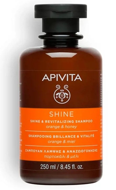 Apivita Apivita Shine - rewitalizujący szampon dodający włosom blasku 250ml