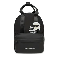 Plecaki - Plecak Karl Lagerfeld Kids Z30559 Czarny - miniaturka - grafika 1