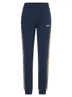 Spodnie sportowe damskie - GUESS - Damskie spodnie dresowe, niebieski - grafika 1