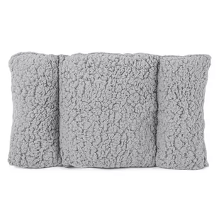 4Home Poduszka pod plecy Baranek szary,  60x30 cm - Poduszki dekoracyjne - miniaturka - grafika 1