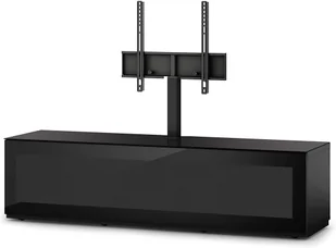 Sonorous STUDIO161 Szafka audio video z uchwytem na telewizor STA161I-BLK-BLK-BS - Szafki RTV - miniaturka - grafika 1