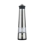 Worki do odkurzaczy - MasterPRO FOODIES COLLECTION elektryczny młynek do pieprzu 5,6 x 22 cm, ze stali nierdzewnej, wszechstronny, z 2 przegródkami, jedyne w swoim rodzaju i bezpieczne wzornictwo - miniaturka - grafika 1