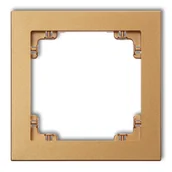 Klawisze i ramki - Karlik Ramka pojedyncza Deco - złoty - miniaturka - grafika 1