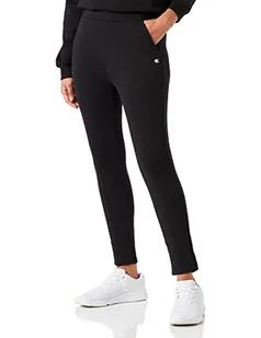Champion Damskie spodnie dresowe American Classics C-logo Pintuck, czarny, M - Spodnie damskie - miniaturka - grafika 1
