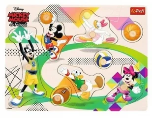 Puzzle medium drewniane - Mickey & Friends TREFL - Puzzle - miniaturka - grafika 1