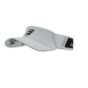 Czapki i chusty sportowe damskie - COMPRESSPORT Daszek biegowy VISOR ULTRALIGHT white/black - miniaturka - grafika 1