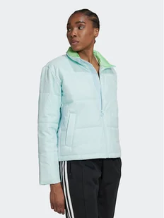 adidas Kurtka przejściowa HK5255 Błękitny Regular Fit - Kurtki damskie - miniaturka - grafika 1