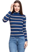 Swetry damskie - Damski sweter Wrangler TURTLE NECK XS - miniaturka - grafika 1