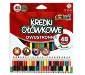 Artykuły biurowe - Penmate Kredki Premium Kolori dwustronne 48 kolor. - miniaturka - grafika 1