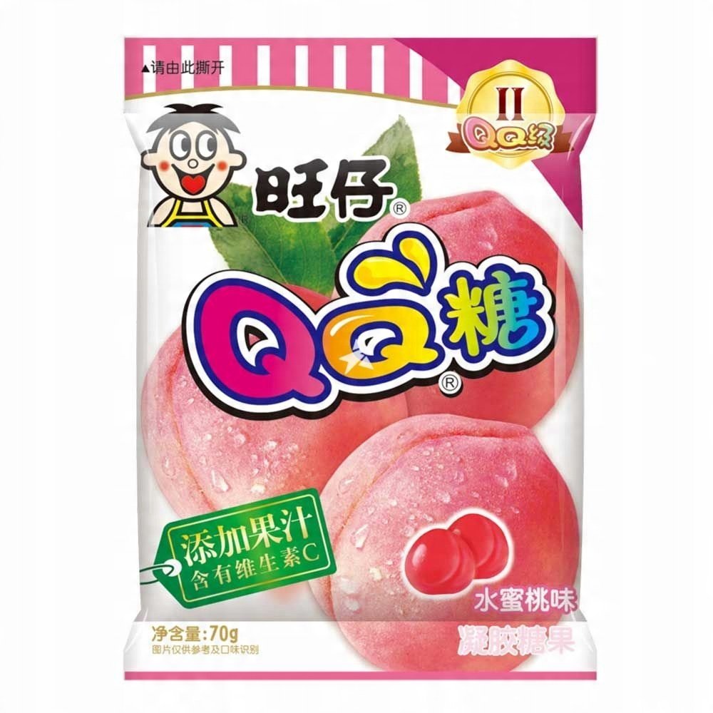 Want Want Żelki O Smaku Brzoskwinią 70G