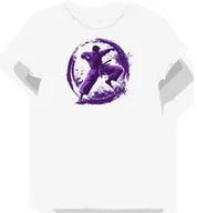 Koszulki i topy damskie - Koszulka damska biała z motywem fioletowego karate XS - miniaturka - grafika 1