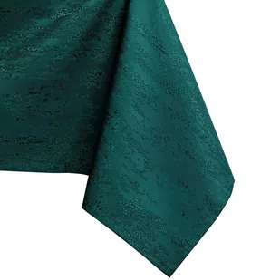 Obrus Vesta Butelkowa zieleń Tłoczony Nowoczesny 140 koło AmeliaHome - TCLOTH/AH/VESTA/HMD/BOTTLEGREEN/R140X140 - Obrusy i serwetki - miniaturka - grafika 1