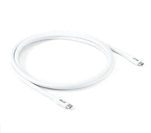 Club 3D Club3D Lifestyle USB-C Kabel  PD 240W,20Gbps  2m weiß  St/St retail - Kable USB - miniaturka - grafika 1