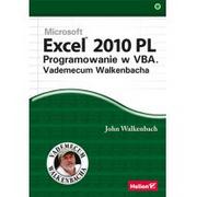 Programowanie - Helion Excel 2010 PL Programowanie w VBA Vademecum Walkenbacha - miniaturka - grafika 1