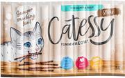 Mleko dla kociąt i szczeniąt - Zestaw Catessy Sticks, 50 x 5 g - Z łososiem i pstrągiem - miniaturka - grafika 1