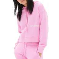 Bluzy sportowe damskie - Bluza New Balance WT23512OTP - różowa - miniaturka - grafika 1