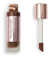 Podkłady do twarzy - Makeup Revolution Conceal &amp Define Foundation F18 23ml 739012 - miniaturka - grafika 1