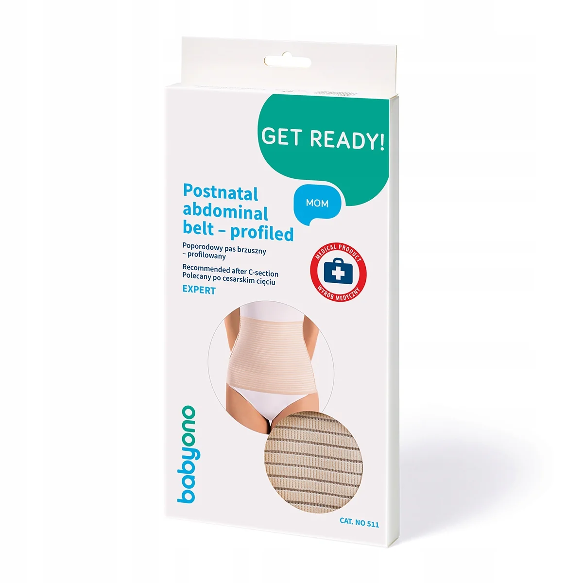 Pas poporodowy BABYONO Expert 511 (rozmiar S)