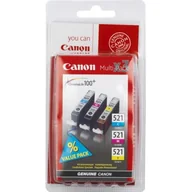 Dodatki do drukarek i skanerów - Canon ColorPack CLI521 CLI-521CMY ERCANCLI545 - miniaturka - grafika 1