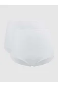 Majtki damskie - Figi z dodatkiem streczu w zestawie 2 szt. model Maxi - Schiesser - miniaturka - grafika 1