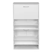 Szafki na buty - Miadomodo Szafka na buty biała - 59 x 105 x 22 cm - miniaturka - grafika 1