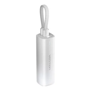 Powerbank 5000mAh Vention FHWM0 20W + kabel USB-C do lightning (szary) - Powerbanki - miniaturka - grafika 1