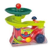 Zabawki interaktywne dla dzieci - KOLOROWA FONTANNA ZJEŻDŻALNIA DLA KULEK PIŁEK DŹWIĘKI - miniaturka - grafika 1