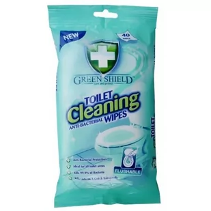 Green Shield Chusteczki do czyszczenia toalet Toilet Cleaning, 40 szt. - Środki do WC - miniaturka - grafika 1