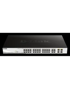 d-link Przełącznik DGS-1210-28MP 24GE PoE+ 4SFP - Switche - miniaturka - grafika 1