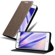 Etui i futerały do telefonów - Etui Cadorabo do ZTE Nubia Z11 - brązowe etui na telefon komórkowy z magnetycznym zamknięciem - miniaturka - grafika 1