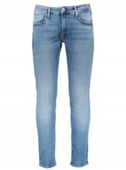 Spodnie męskie - PEPE JEANS SPODNIE JEANSOWE MĘSKIE NIEBIESKIE PROSTE 32/32 1Z9E4_A* T4A - miniaturka - grafika 1