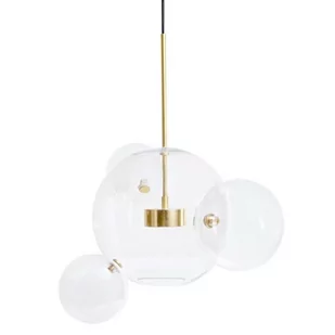 KingHome Lampa wisząca CAPRI 4 - LED, szkło, metal XCP9148-1A [11223376] - Lampy sufitowe - miniaturka - grafika 1