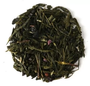 Herbata zielona o smaku Magiczna porzeczka 120g najlepsza herbata liściasta sypana w eko opakowaniu - Herbata - miniaturka - grafika 1