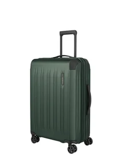 Walizka średnia Travelite Dynamic 66 cm Green - Walizki - miniaturka - grafika 1