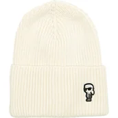 Czapki damskie - Karl Lagerfeld Czapka | z dodatkiem wełny i kaszmiru - miniaturka - grafika 1