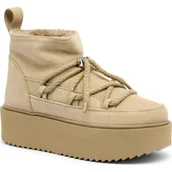 Śniegowce damskie - INUIKII Śniegowce CLASSIC LOW PLATFORM | zamsz - miniaturka - grafika 1