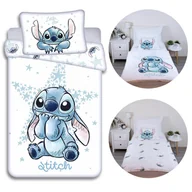Pościel dla dzieci - DISNEY Stitch Bawełniana pościel dziecięca do łóżeczka, 100% bawełna, 100x135 cm Oeko-Tex - miniaturka - grafika 1