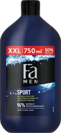 Żele pod prysznic dla mężczyzn - Cytrusowy żel pod prysznic dla mężczyzn Fa Men Sport 750 ml - miniaturka - grafika 1